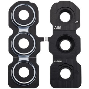 Replacement Back Camera Lens With Bracket Compatible For Samsung Galaxy A55 5G (A556 / 2024) (Premium) (Iceblue)