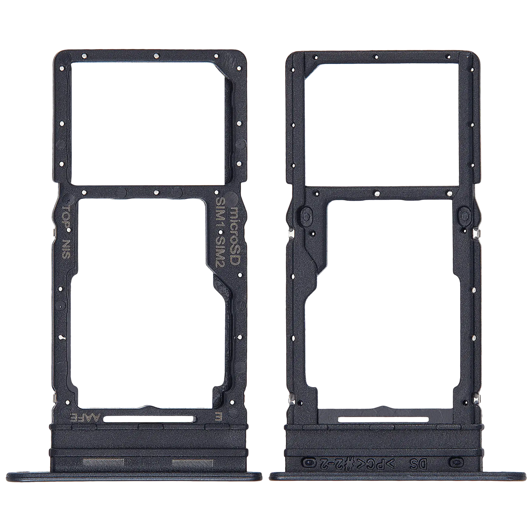 Dual Sim Card Tray Compatible For Samsung Galaxy A16 4G (A165 / 2024) (Premium) (Midnight Blue)