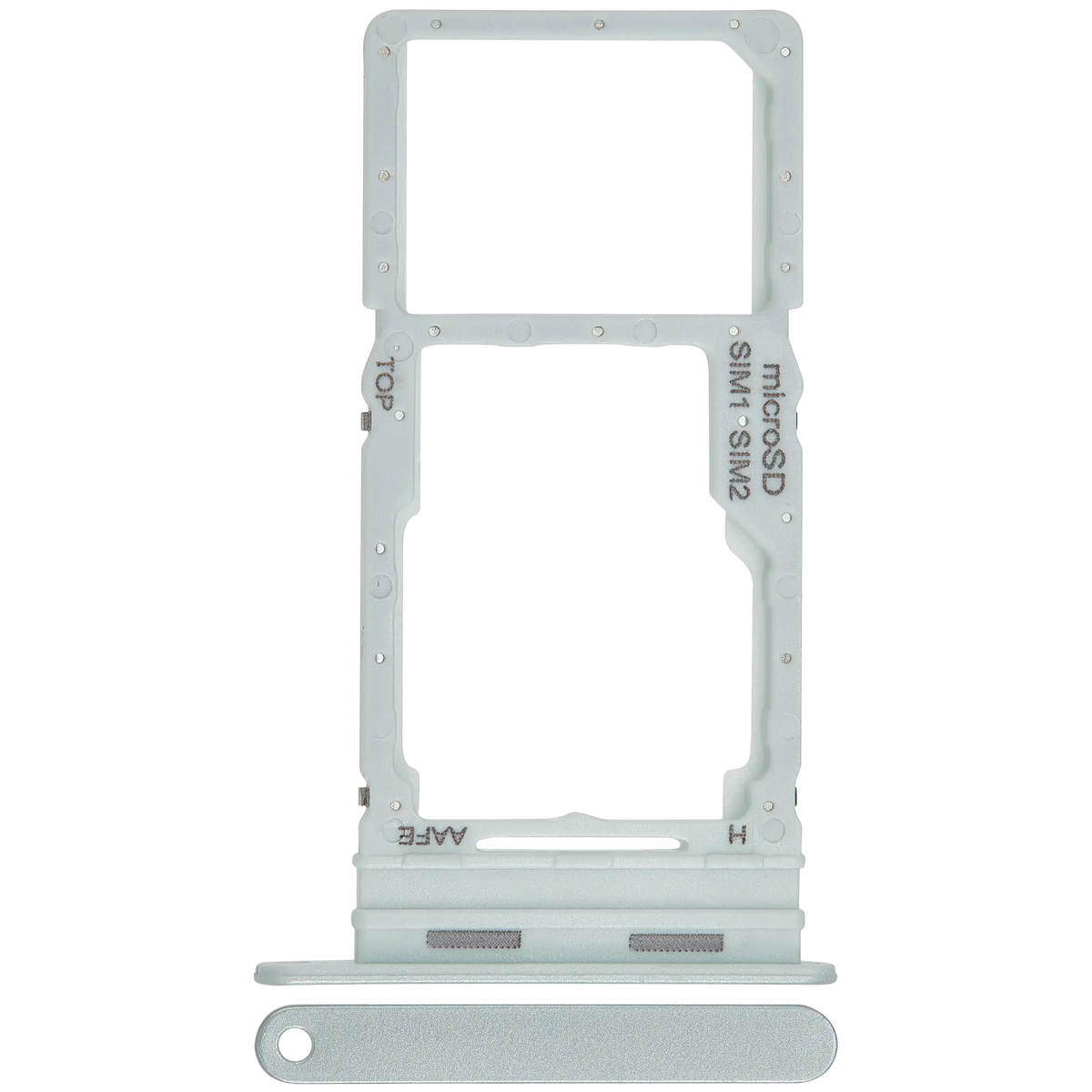 Dual Sim Card Tray Compatible For Samsung Galaxy A16 4G (A165 / 2024) (Premium) (Water Green)