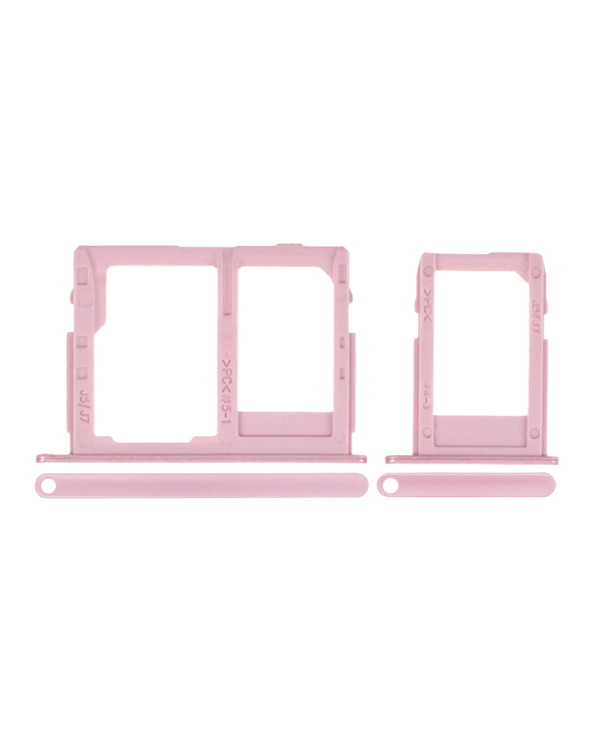 Sim Card Tray Compatible For Samsung Galaxy J7 Pro (J730 / 2017) (Pink)