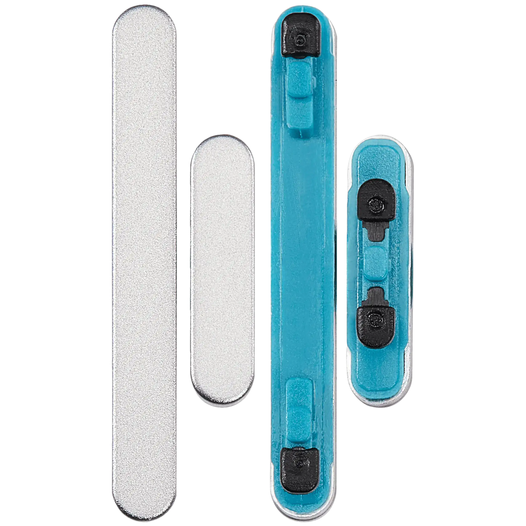 Hard Buttons (Power / Volume) Compatible For Samsung Galaxy S24 FE 5G (Premium) (Gray)