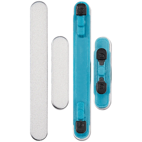 Hard Buttons (Power / Volume) Compatible For Samsung Galaxy S24 FE 5G (Premium) (Gray)