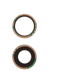 Back Camera Lens (Glass Only) With Adhesive Compatible For iPhone 16 / 16 Plus (2 Piece Set) (Real Sapphire) (Premium) (10 Pack)