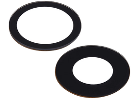 Back Camera Lens (Glass Only) With Adhesive Compatible For iPhone 16 / 16 Plus (2 Piece Set) (Real Sapphire) (Premium) (10 Pack)