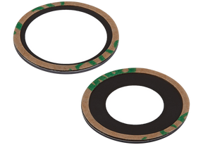 Back Camera Lens (Glass Only) With Adhesive Compatible For iPhone 16 / 16 Plus (2 Piece Set) (Real Sapphire) (Premium) (10 Pack)