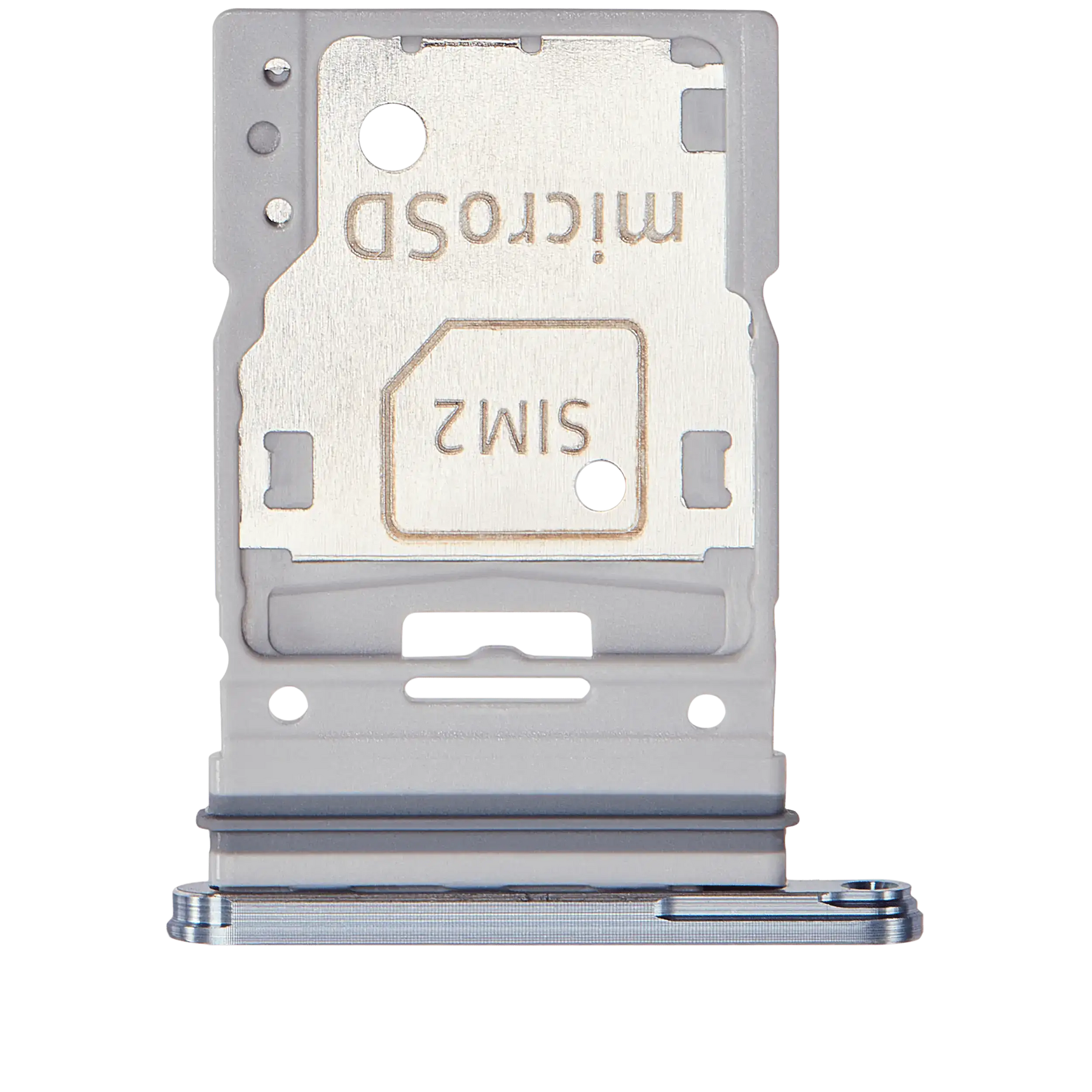 Dual Sim Card Tray Replacement Compatible For Samsung Galaxy A55 5G (A556 / 2024) (Premium)(Iceblue)