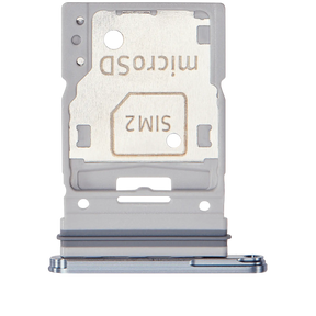 Dual Sim Card Tray Replacement Compatible For Samsung Galaxy A55 5G (A556 / 2024) (Premium)(Iceblue)