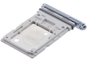 Dual Sim Card Tray Replacement Compatible For Samsung Galaxy A55 5G (A556 / 2024) (Premium)(Iceblue)