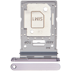 Dual Sim Card Tray Replacement Compatible For Samsung Galaxy A55 5G (A556 / 2024) (Premium)(Lilac)