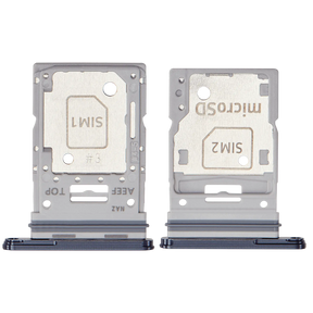 Dual Sim Card Tray Replacement Compatible For Samsung Galaxy A55 5G (A556 / 2024) (Premium)(Navy)