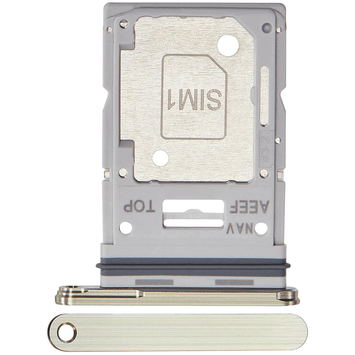 Dual Sim Card Tray Compatible For Samsung Galaxy A55 5G Replacement (A556 / 2024) (Premium)(Lemon)