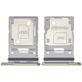 Dual Sim Card Tray Compatible For Samsung Galaxy A55 5G Replacement (A556 / 2024) (Premium)(Lemon)