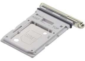 Dual Sim Card Tray Compatible For Samsung Galaxy A55 5G Replacement (A556 / 2024) (Premium)(Lemon)