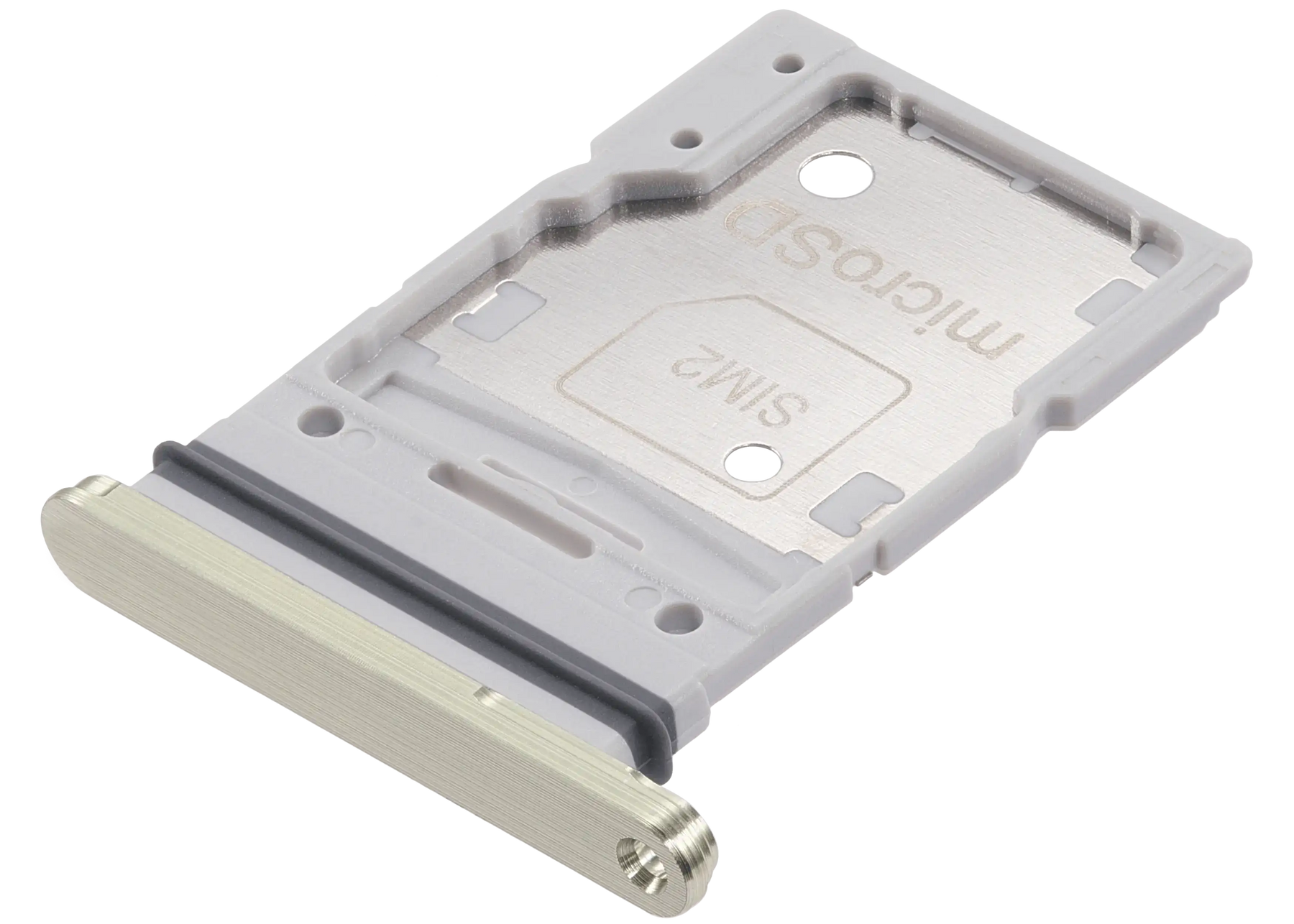 Dual Sim Card Tray Compatible For Samsung Galaxy A55 5G Replacement (A556 / 2024) (Premium)(Lemon)