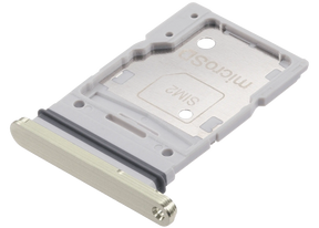 Dual Sim Card Tray Compatible For Samsung Galaxy A55 5G Replacement (A556 / 2024) (Premium)(Lemon)