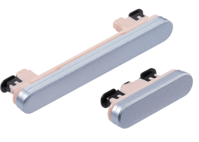 Hard Buttons Replacement (Power / Volume) Compatible For Samsung Galaxy A55 5G (A556 / 2024) (Premium) (Iceblue)