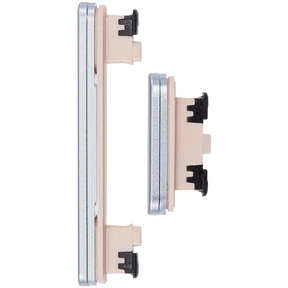 Hard Buttons Replacement (Power / Volume) Compatible For Samsung Galaxy A55 5G (A556 / 2024) (Premium) (Iceblue)