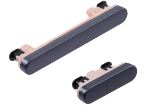 Replacement Hard Buttons (Power / Volume) Compatible For Samsung Galaxy A55 5G (A556 / 2024) (Premium)(Navy)