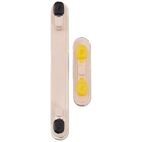 Replacement Hard Buttons (Power / Volume) Compatible For Samsung Galaxy A55 5G (A556 / 2024) (Premium)(Lemon)