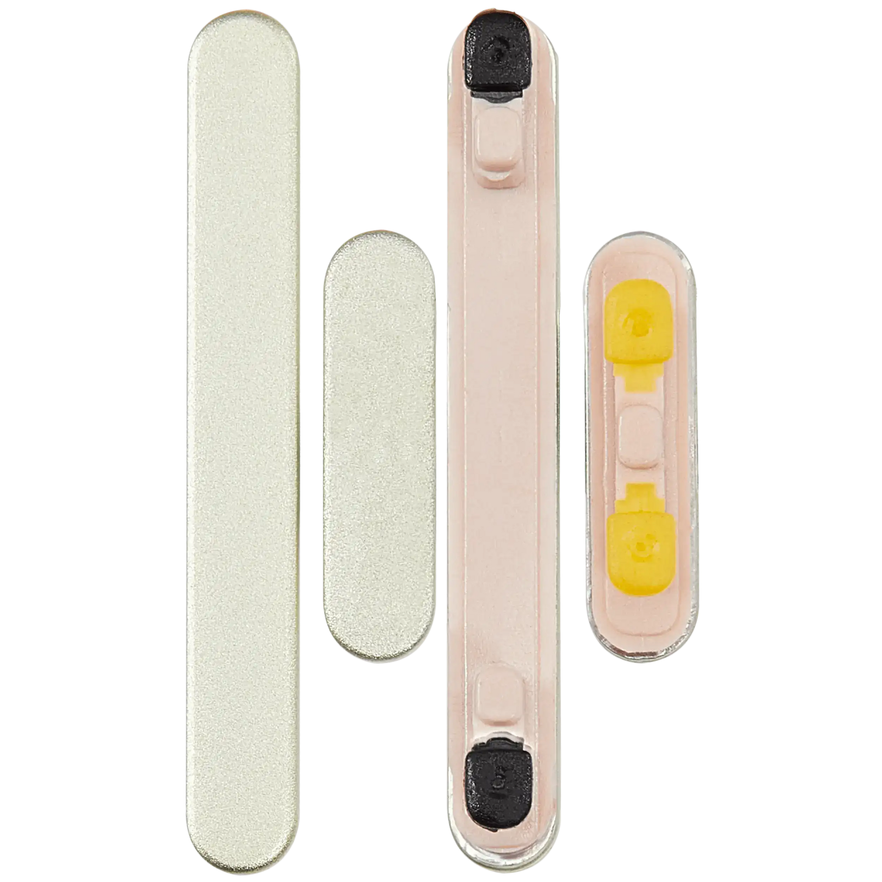 Replacement Hard Buttons (Power / Volume) Compatible For Samsung Galaxy A55 5G (A556 / 2024) (Premium)(Lemon)