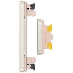 Replacement Hard Buttons (Power / Volume) Compatible For Samsung Galaxy A55 5G (A556 / 2024) (Premium)(Lemon)