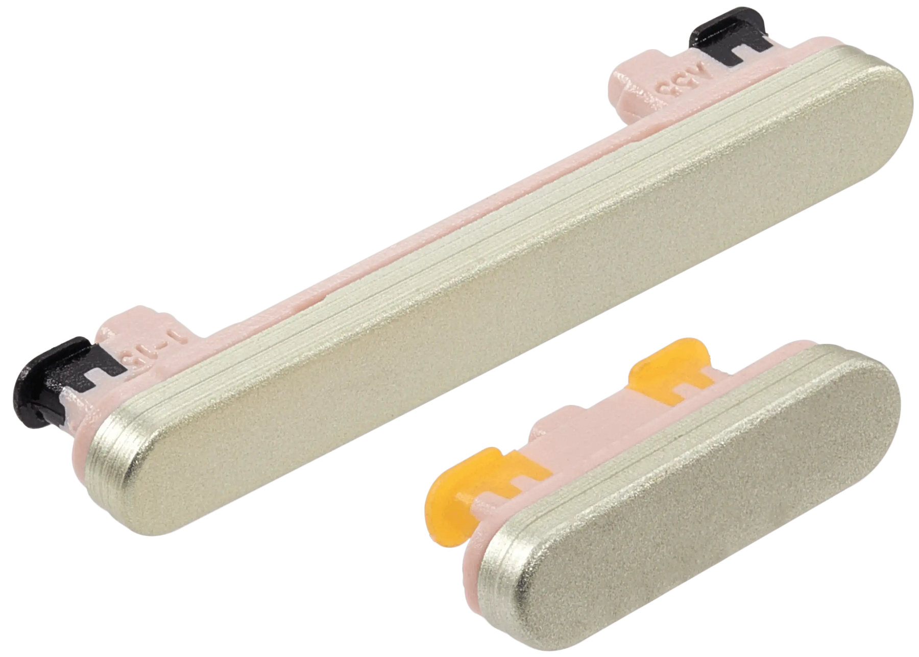 Replacement Hard Buttons (Power / Volume) Compatible For Samsung Galaxy A55 5G (A556 / 2024) (Premium)(Lemon)