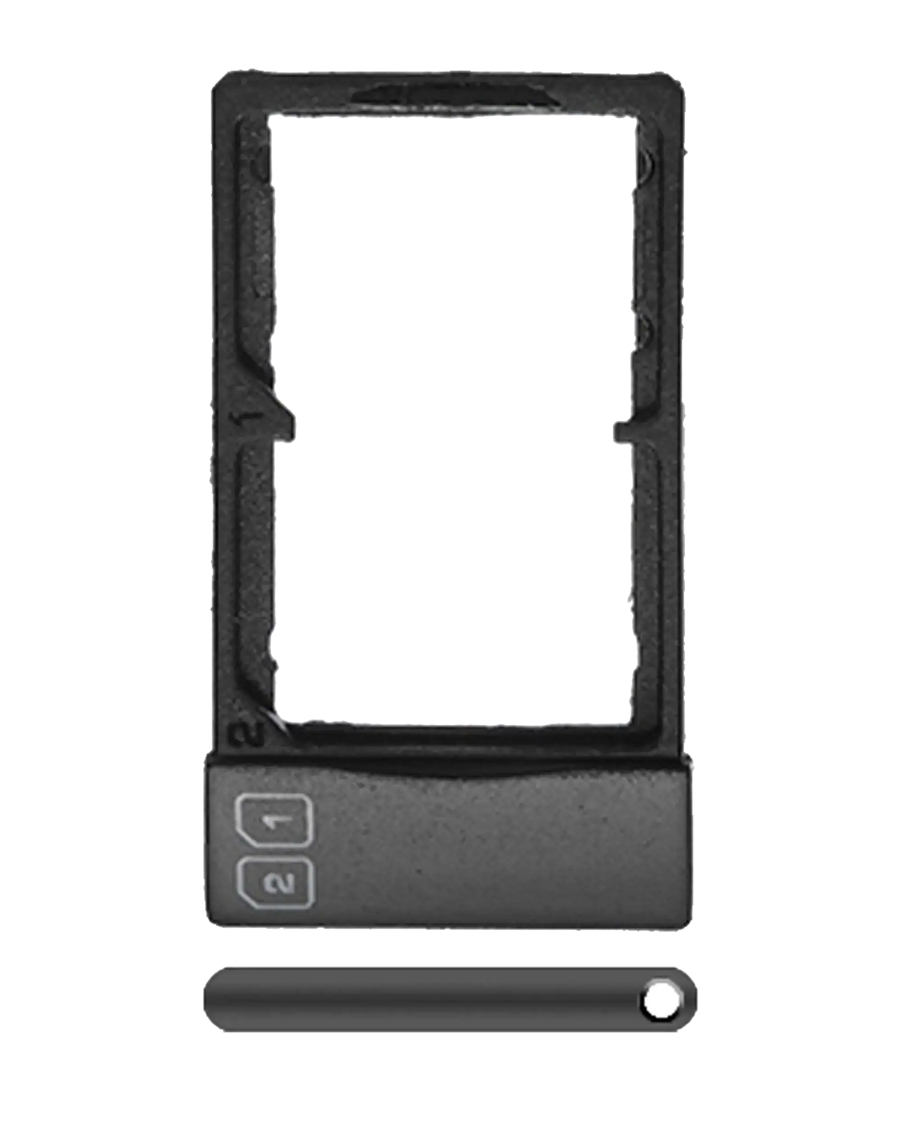 Replacement Sim Card Tray Compatible For OnePlus 2 (Black)