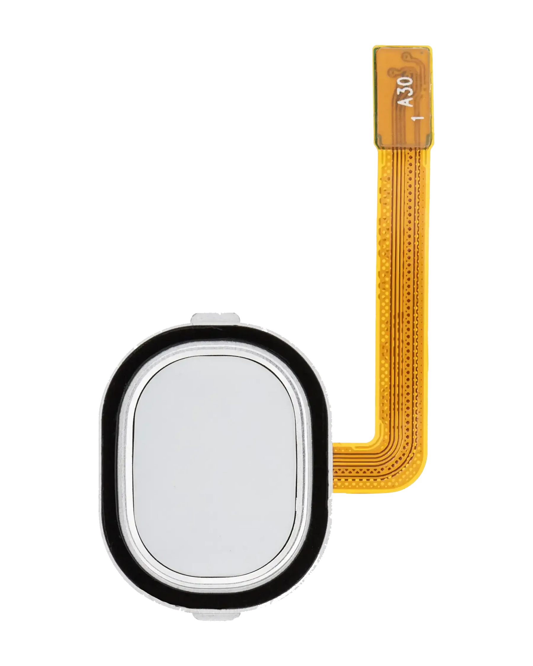 Fingerprint Reader With Flex Cable Compatible For Samsung Galaxy A30 (A305 / 2019) / A40 (A405 / 2019) (White)