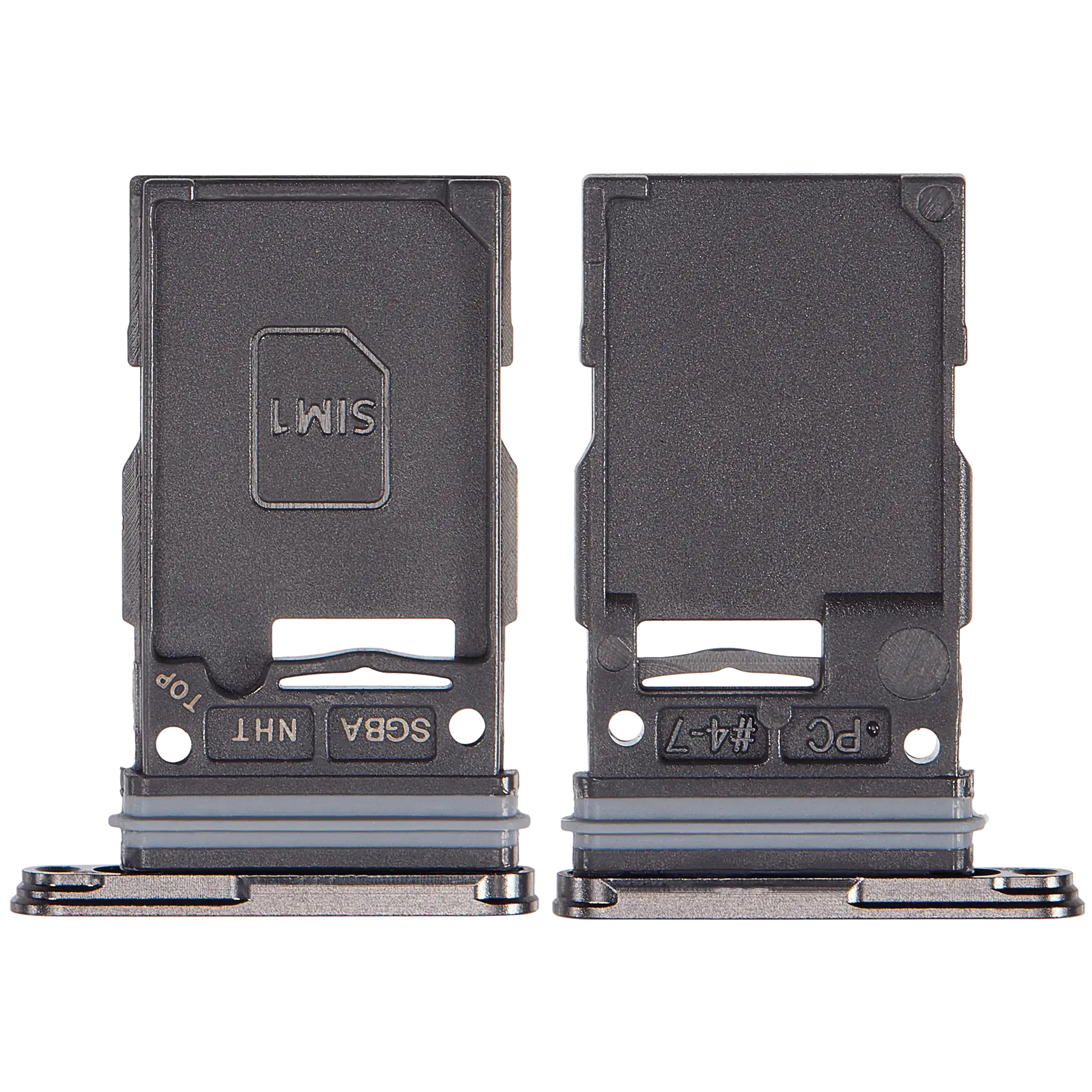 Single Sim Card Tray Compatible For Samsung Galaxy S24 FE 5G (Premium) (Graphite)