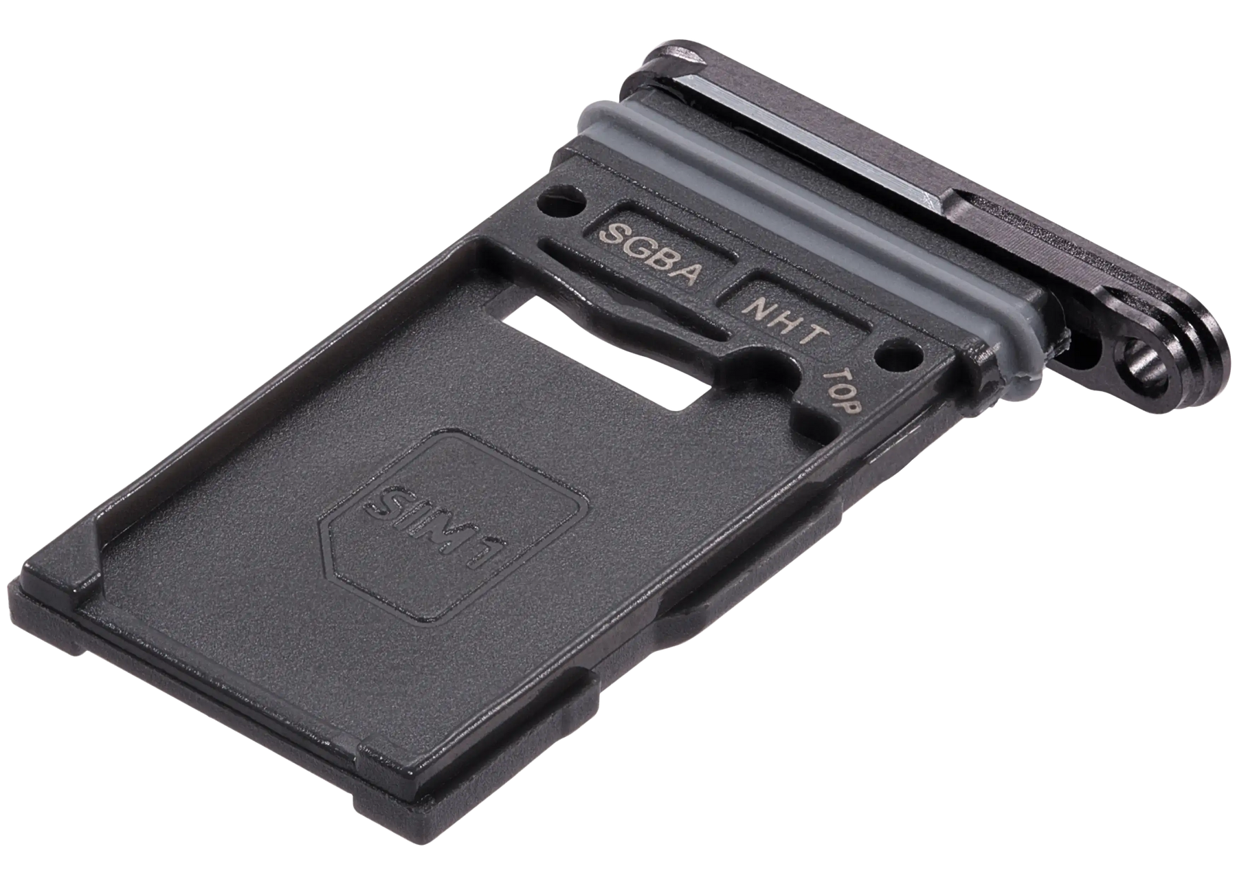 Single Sim Card Tray Compatible For Samsung Galaxy S24 FE 5G (Premium) (Graphite)