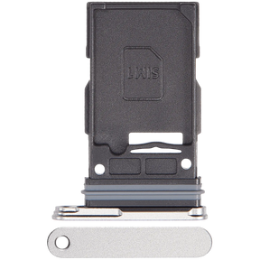 Single Sim Card Tray Compatible For Samsung Galaxy S24 FE 5G (Premium) (Gray)