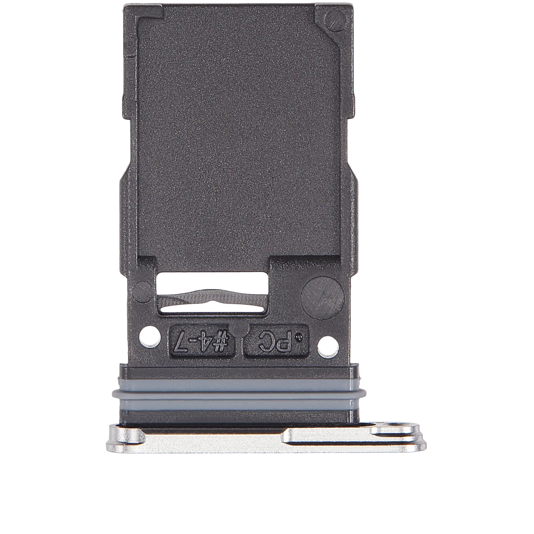 Single Sim Card Tray Compatible For Samsung Galaxy S24 FE 5G (Premium) (Gray)