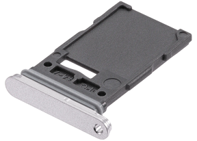 Single Sim Card Tray Compatible For Samsung Galaxy S24 FE 5G (Premium) (Gray)