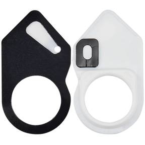 Flash Light / Power Flex Bracket With Microphone Mesh Compatible For iPhone 16 / 16 Plus (10 Pack)