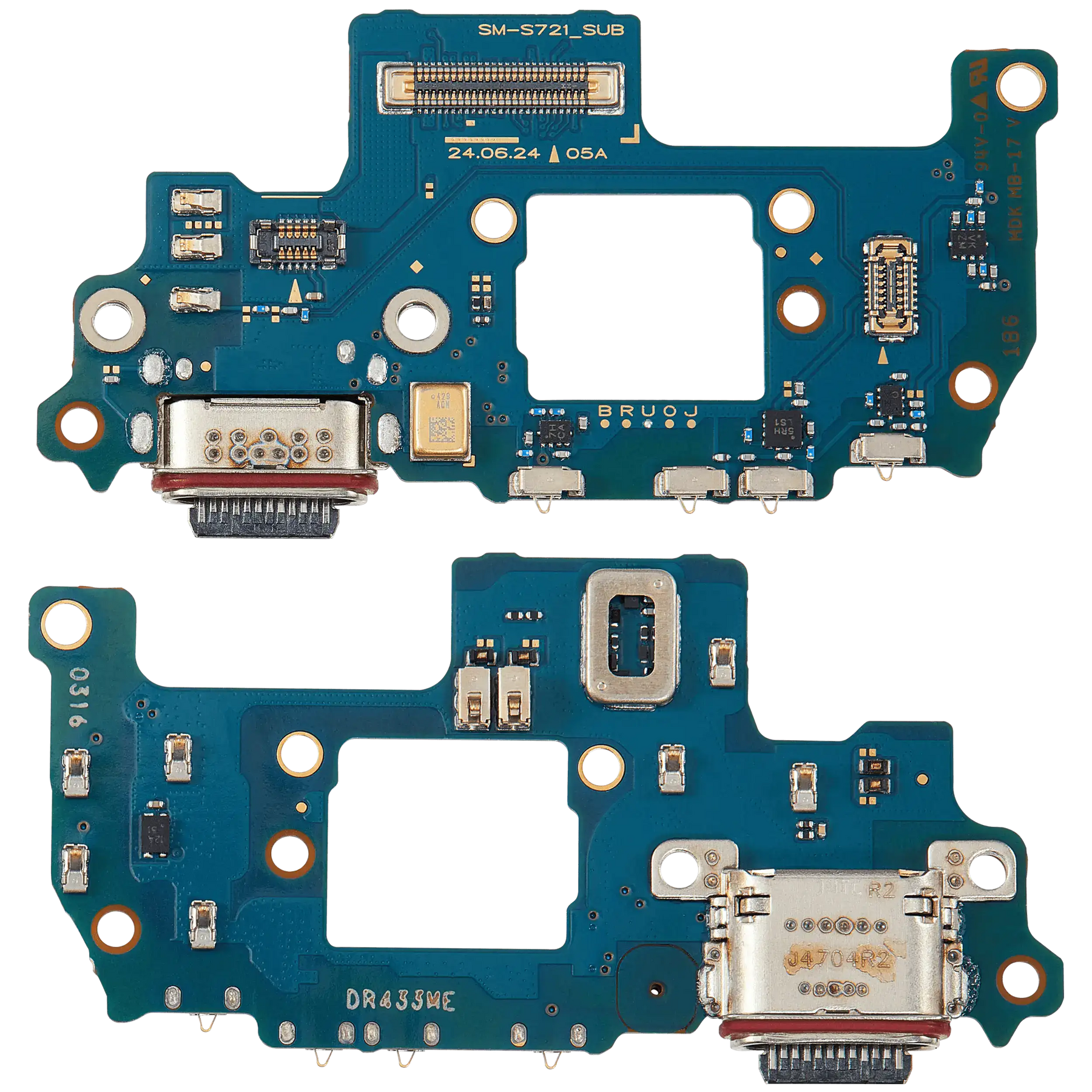 Charging Port Board Compatible For Samsung Galaxy S24 FE 5G (S721U) (US Version) (Premium)