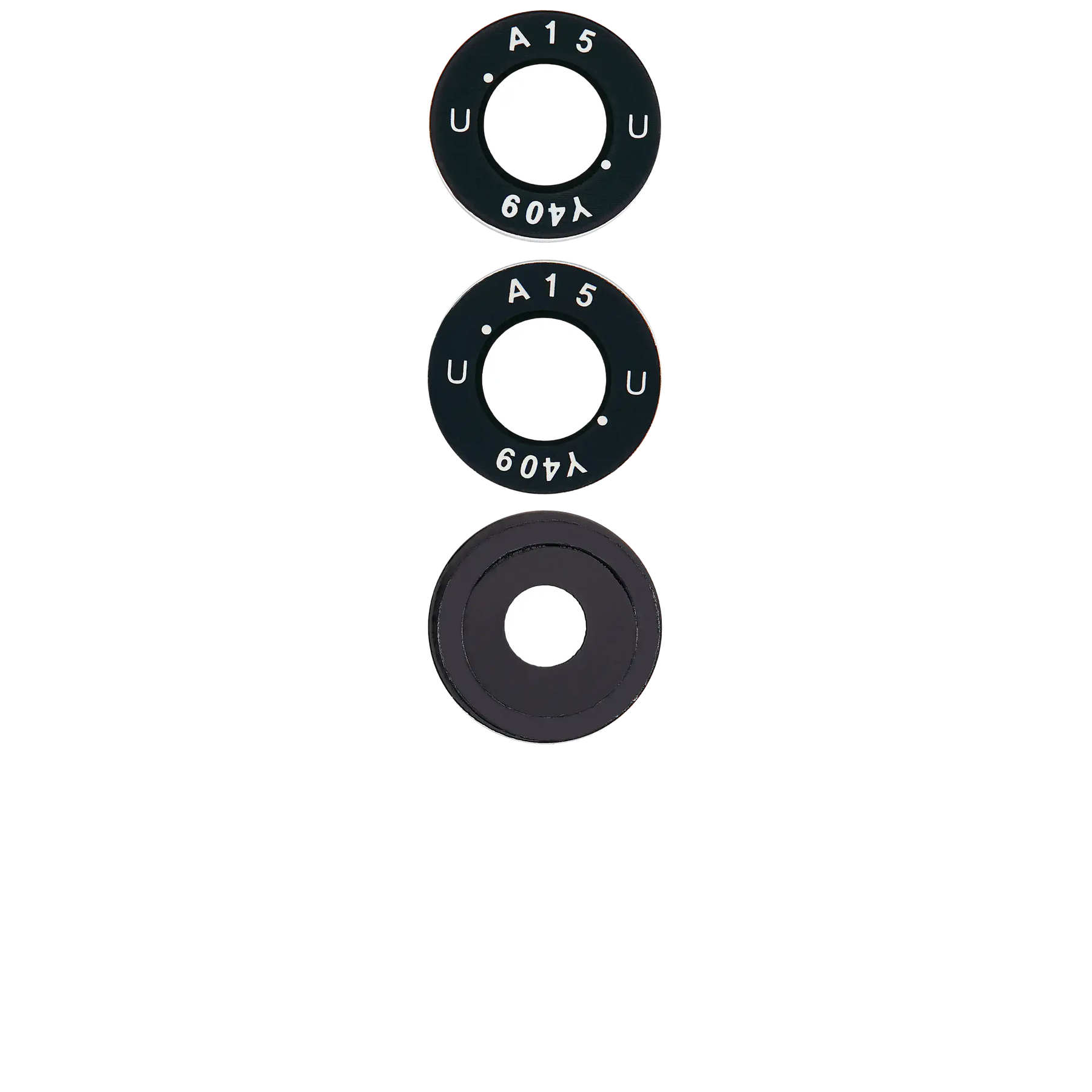 Back Camera Lens (Glass Only) With Adhesive Compatible For Samsung Galaxy A15 4G (A155 / 2023) / A15 5G (A156 / 2023) (3 Piece Set)