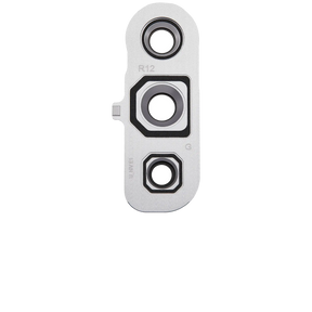 Back Camera Lens With Cover Bezel Ring Compatible For Samsung Galaxy S24 FE 5G (White)