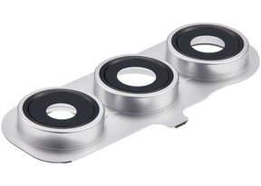 Back Camera Lens With Cover Bezel Ring Compatible For Samsung Galaxy S24 FE 5G (White)