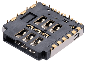 Dual Sim Card Reader Compatible For iPhone 16 Pro / 16 Pro Max