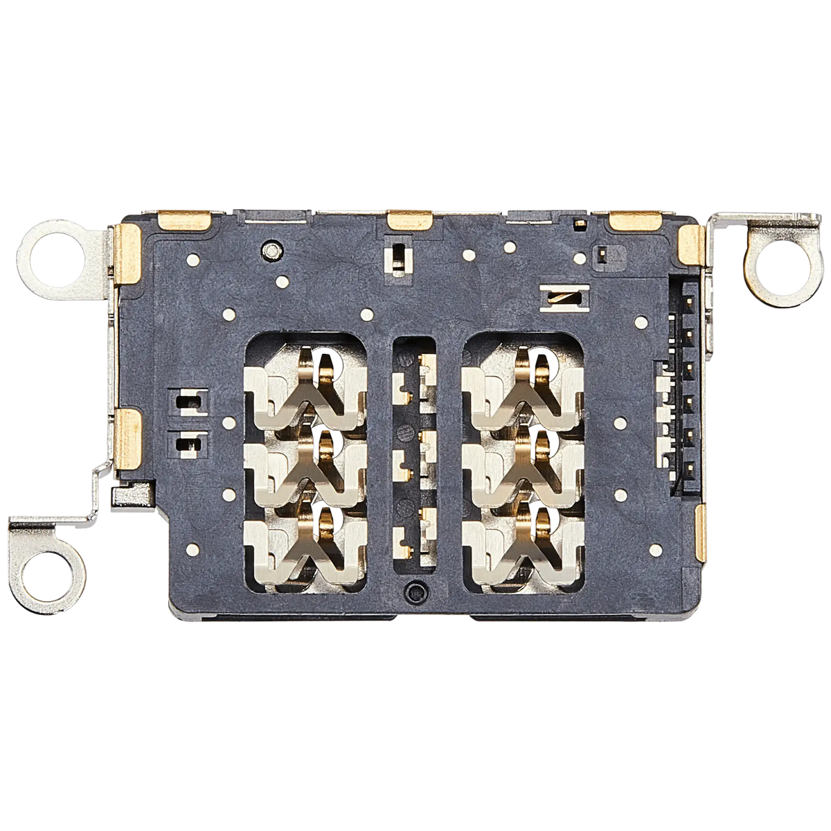 Dual Sim Card Reader Compatible For iPhone 16 / 16 Plus