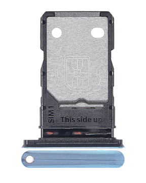 Dual Sim Card Tray Compatible For OnePlus Nord Replacement (Blue Marble)