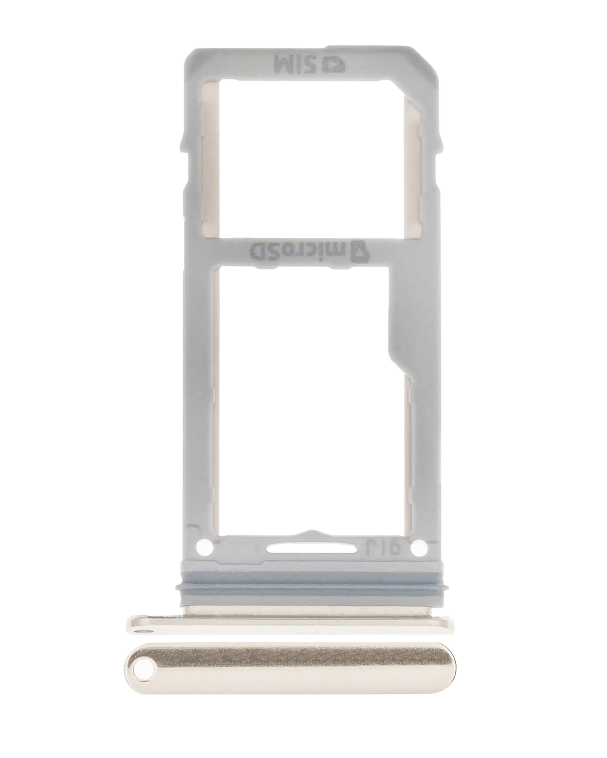 Single Sim Card Tray Compatible For Samsung Galaxy Note 8 Replacement (Maple Gold)