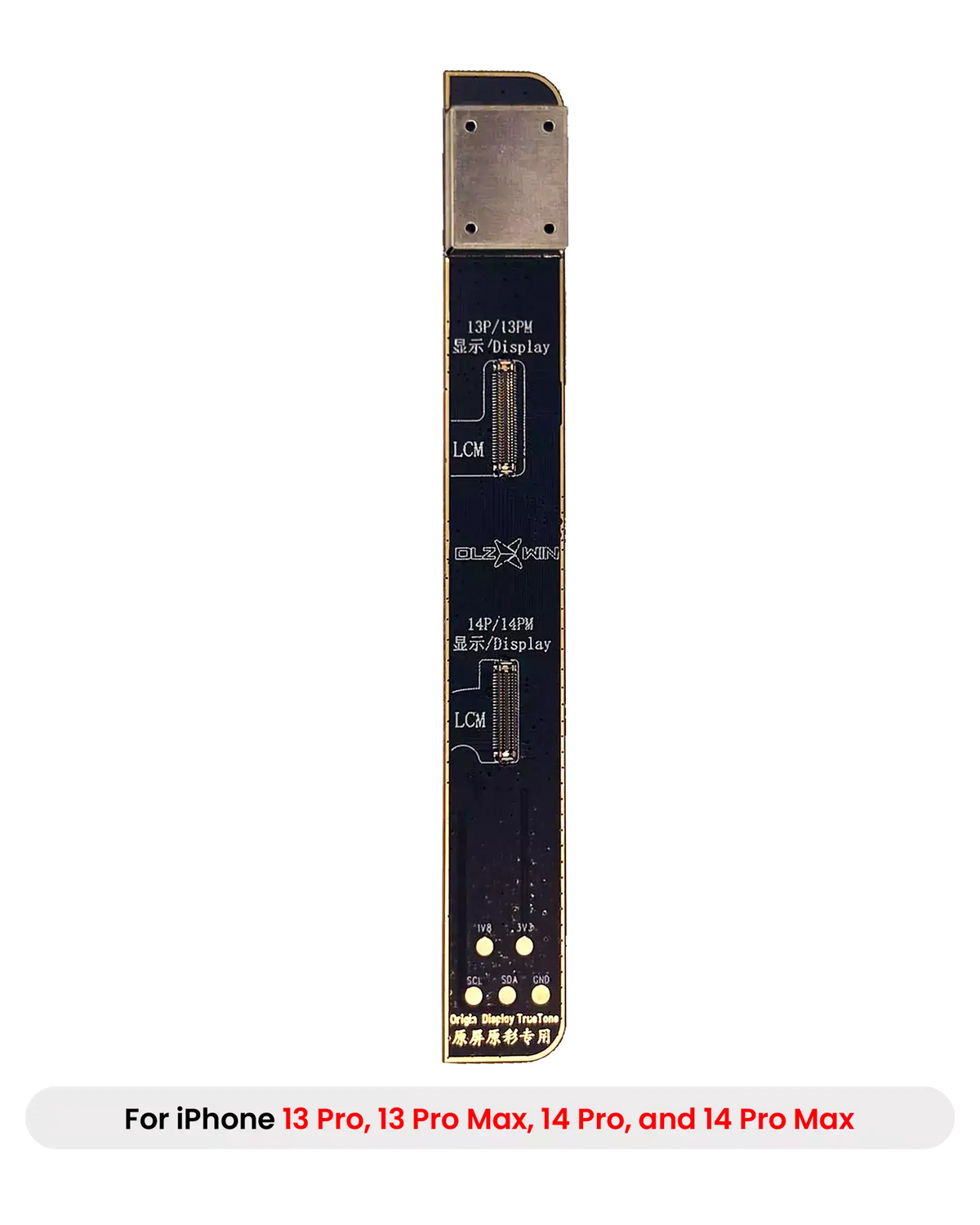 DLZ R100/R200 True Tone Restore Programmer Boards Set Compatible with iPhone 8 to iPhone 14 Series (Pack of 4)