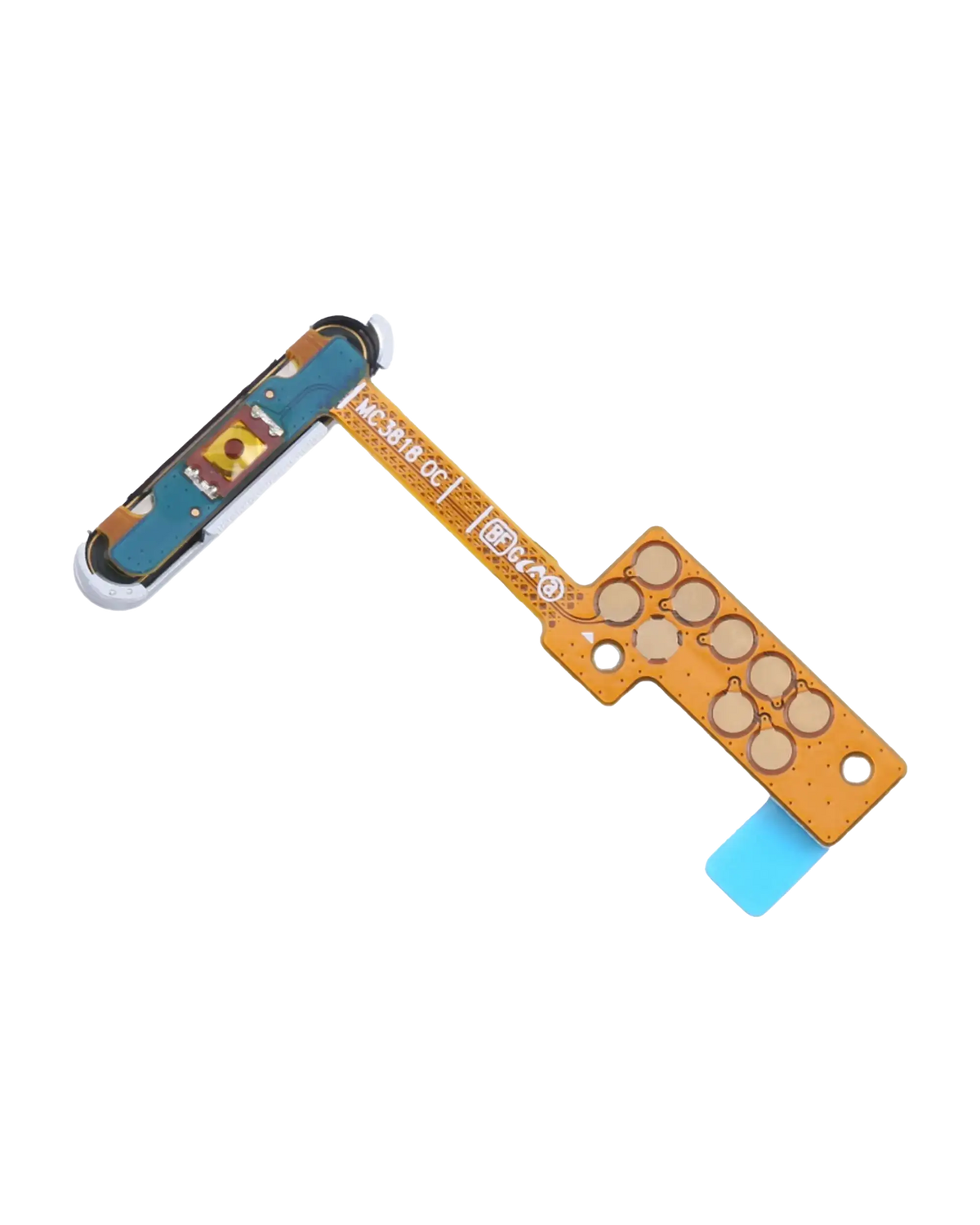 Fingerprint Sensor Cable With Flex Compatible For Samsung Galaxy Tab S9 FE 10.9" (X510 / X516) (2023) (Silver)