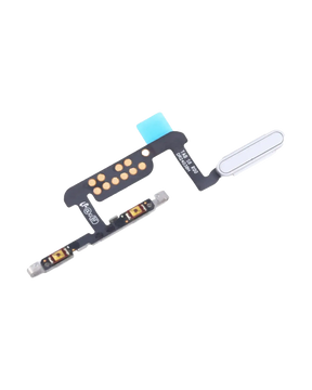 Fingerprint Sensor Cable With Flex Compatible For Samsung Galaxy Tab S8 (X700 / X706) (2022) (Silver)