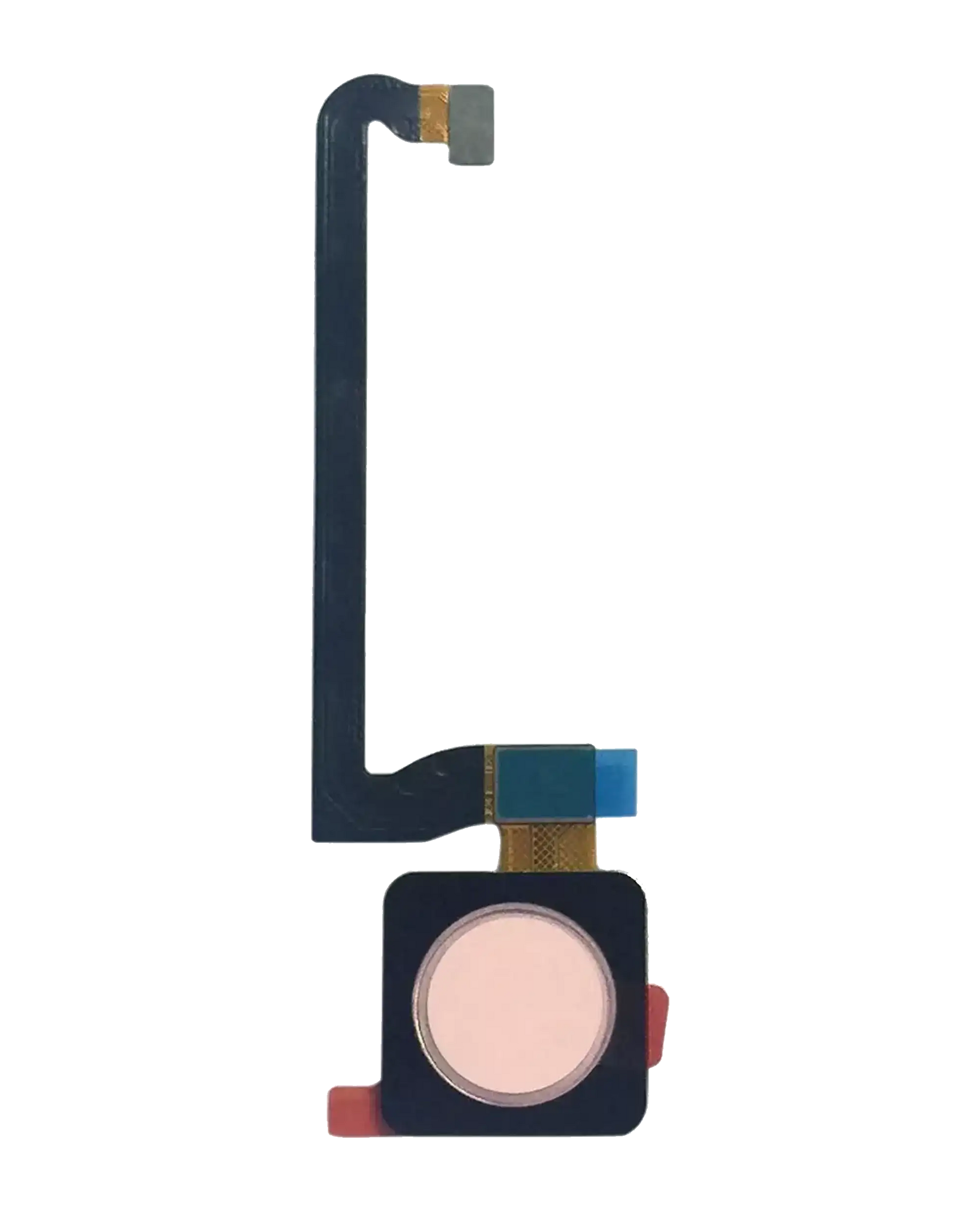 Home Button With Fingerprint Sensor Compatible For Google Pixel 3 Replacement (Pink)