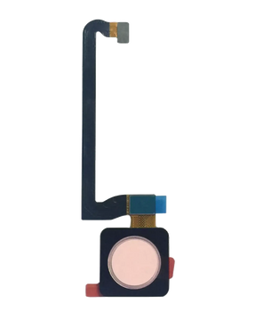 Home Button With Fingerprint Sensor Compatible For Google Pixel 3 Replacement (Pink)