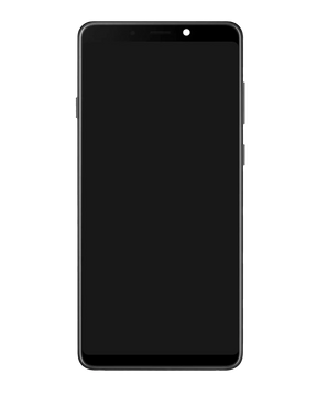 Replacement OLED Assembly With Frame Compatible For Samsung Galaxy A9 (A920 / 2018) (Used OEM Pull: Grade B/C) (Black)