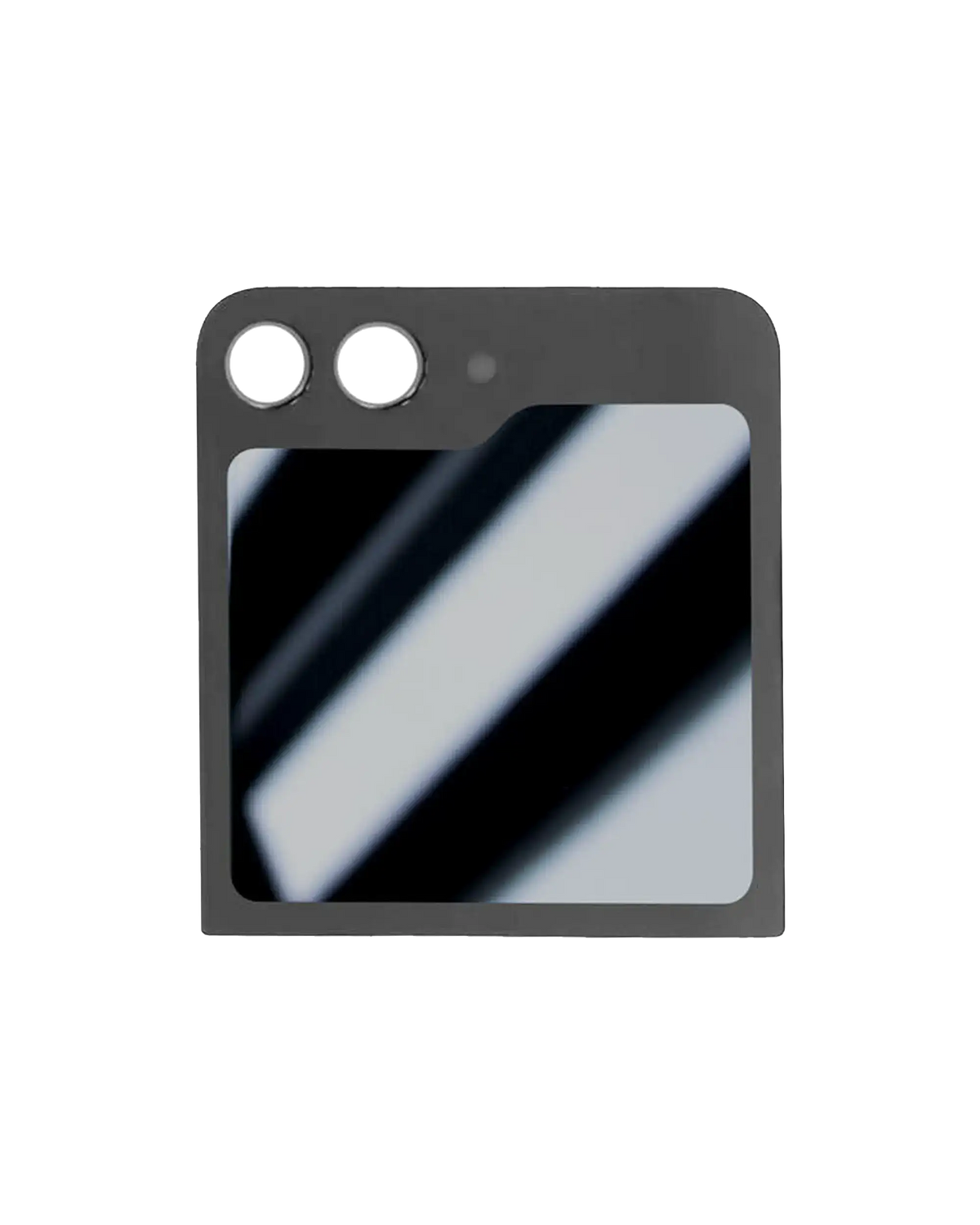 Outer OLED Assembly Compatible For Samsung Galaxy Z Flip 5 5G (US & International) (Used OEM Pull: Grade B/C) (Graphite)