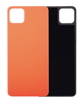 Back cover Glass Compatible For Google Pixel 4 XL Replacement  (Oh So Orange)